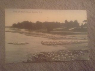 Vintage 1910 Postcard Of A View Of Shore Road In Astoria,  Queens,  Ny
