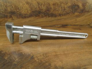 Vintage Diamond Tool & Horseshoe Co.  12 " Adjustable Monkey Wrench Usa