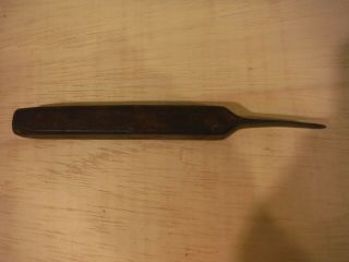 Vintage Iron Oyster Knife,  Prying Open & Cracking,  J.  Stortz & Son,  Philadelphia. 2