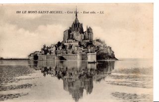 Over 100 Year Old Postcard Of St Michael 
