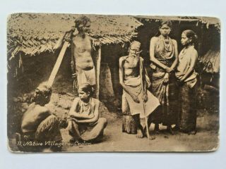 Native Villagers,  Ceylon.