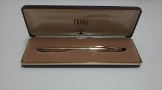 Vintage Cross 10kt Gold Filled Pen Mechanical Pen Mid Century Desk Supply