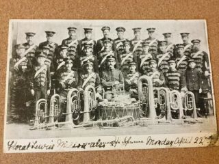 Newton Salvation Army Band,  Zealand Pu 1907 Milton