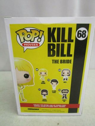 Funko Pop Movies KILL BILL THE BRIDE 68 3