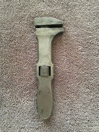 Vintage Billings And Spencer 6 " Adjustable Wrench Usa