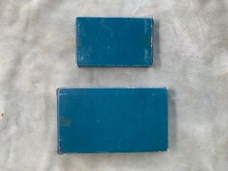 2 Vintage Machinist Squares Rabone Chesterman No 9 4”/10cm & 6”/15cm BSS 393 IOB 2