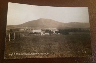 Mt.  Parnell Near Markes,  Pa Rppc - View Of Town Real Picture Postcard