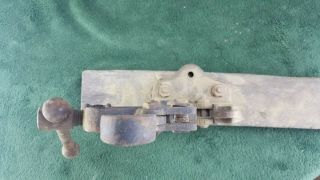 VINTAGE American Pipe Tool Co Chicago,  USA Bench Mount Pipe Vise No.  00 7