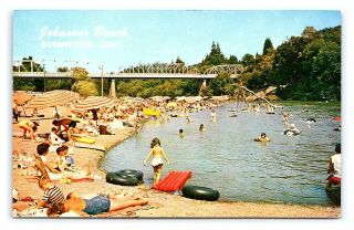 Vintage Postcard Johnson 