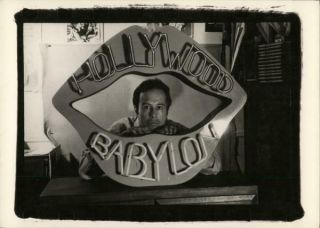 Author Kenneth Anger,  Hollywood Babylon Postcard Fotofolio Vintage Post Card