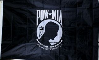 Pow - Mia Flag Double Sided Embroidered 3 