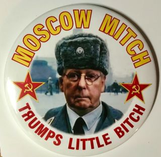 Moscow Mitch Button 3”