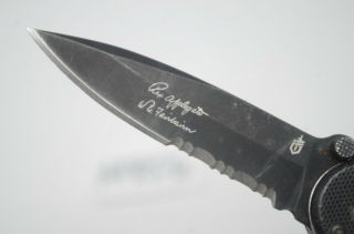 Gerber Applegate - Fairbairn Covert Mini Pocket Knife Double Bevel 2.  9 