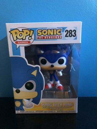 Funko Pop Sonic The Hedgehog Set Of 3 SONIC WITH RING DR.  EGGMAN AND SHADOW 6