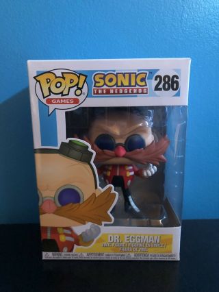 Funko Pop Sonic The Hedgehog Set Of 3 SONIC WITH RING DR.  EGGMAN AND SHADOW 7