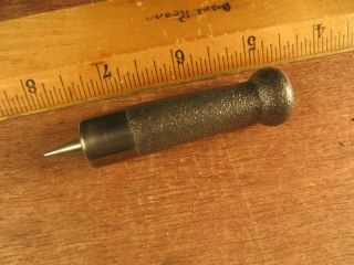 Vintage Small 3 Inch All Steel Machinist Center Punch - Vgc