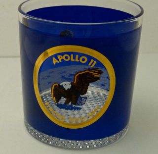 Apollo 11 Vintage Nasa Apollo Series Collectible Old Fashioned Glass - Houze