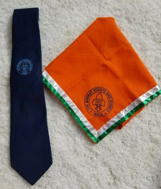 2019 World Scout Jamboree Neckerchief And Tie From Indian Contingent