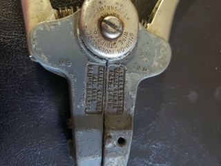 Vintage Snap On Wire Stripper Tool 3