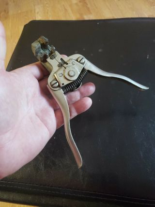Vintage Snap On Wire Stripper Tool 4