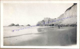 1915 San Francisco California Cliff House Restaurant & Seal Rocks Beach Photos 2