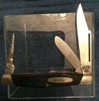 Buck Usa 319 Folding 3 Blade Pocket Knife
