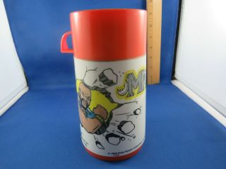 Vintage 1984 MR.  T.  Collectible Plastic Lunch Box & Thermos 5