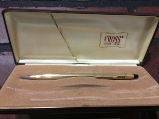 Vintage Cross Classic Century 1/20 12k Gold Filled Mechanical Pencil.
