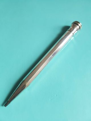 Vintage Silver Plated Eversharp Pencil Made In Usa