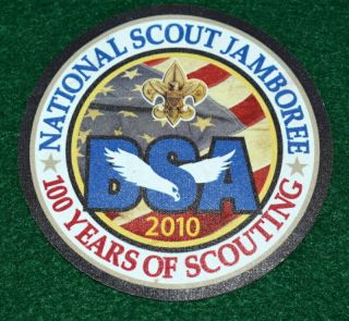 Boy Scout 2010 National Jamboree Canvas Tent Patch