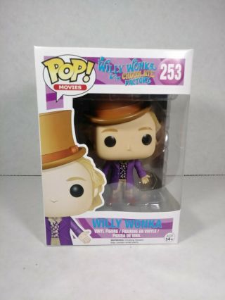 Funko Pop Willy Wonka And The Chocolate Factory Willy Wonka 253