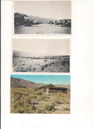 Early Randsburg,  Ca Mining District Post Cards 4