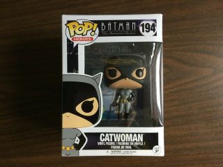 Funko Pop Catwoman Batman The Animated Series 194 Dc Comics Selina Kyle