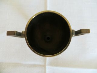 Vintage Small Bronze Loving Cup Pi Beta Phi Sorority c1940 by Dodge Inc Made USA 6