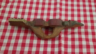 Boy Scout Vintage Hand Carved Wooden Order of Arrow Neckerchief Slide B.  S.  A. 5