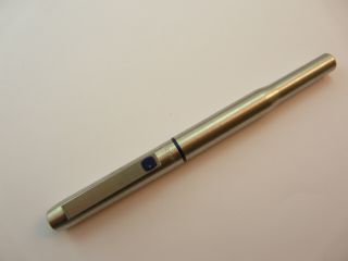 Vintage 1981 Parker 25 Stainless Fountain Pen
