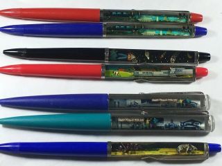 7 Vintage Float/floaty Pens