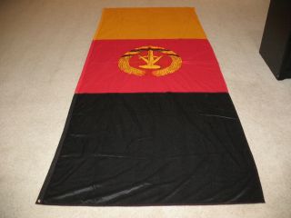 Vintage Flag Of The German Democratic Republic (gdr) 132cm X 330cm