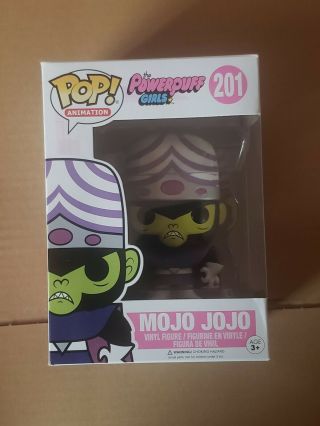 Funko Pop Cartoon Network: Powerpuff Girls Mojo Jojo 201 Vaulted Retired