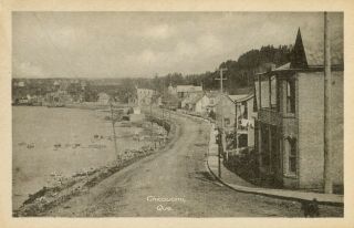 QuÉbec - Saguenay - Chicoutimi - Rue Au Bassin - Carte Postale