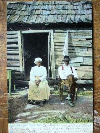Black Americana Raphael Tuck Series Old Folks At Home 1906