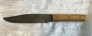 Vintage Antique Fixed Blade Hunting Knife Japan Bowie