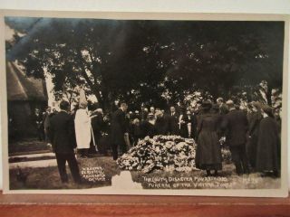 The Louth Disaster Funeral 29/5/20 Funeral Of The Victims Rp Postcard,  W.  Benton