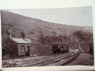 Ingleby Incline,  Goods Train,  Rosedale,  Yorks - Vintage Rp Real Photo Postcard