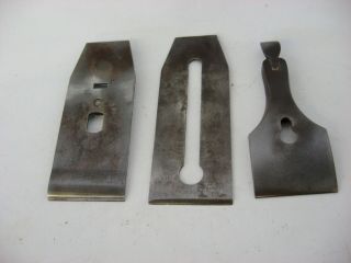 Blade,  Chipper And Cap From A Stanley 6 Fore Plane