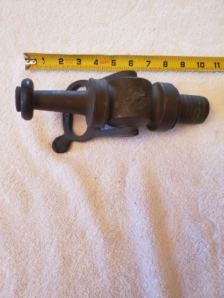 Vintage Antique Fire Fighting Nozzle - Akron Brass Mfg Co Inc.