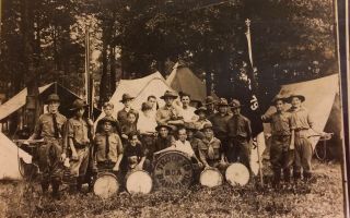 1926 Baltimore Boy Scout Troop 79 Real Photo Postcard