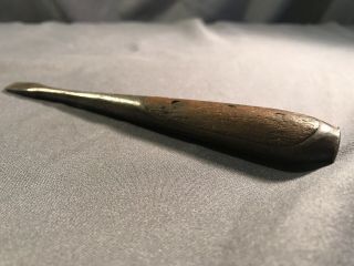 Antique Primitive Wood Handle Flat Head Screwdriver Made In Germany 6 "