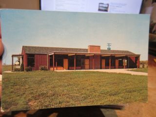Vintage Old Postcard Ohio Magnetic Springs Dining Hall Camp Christian Church