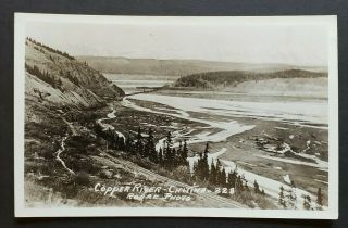 Copper River - Chitina,  Alaska - Old Real Photo Postcard Rppc (ej)
